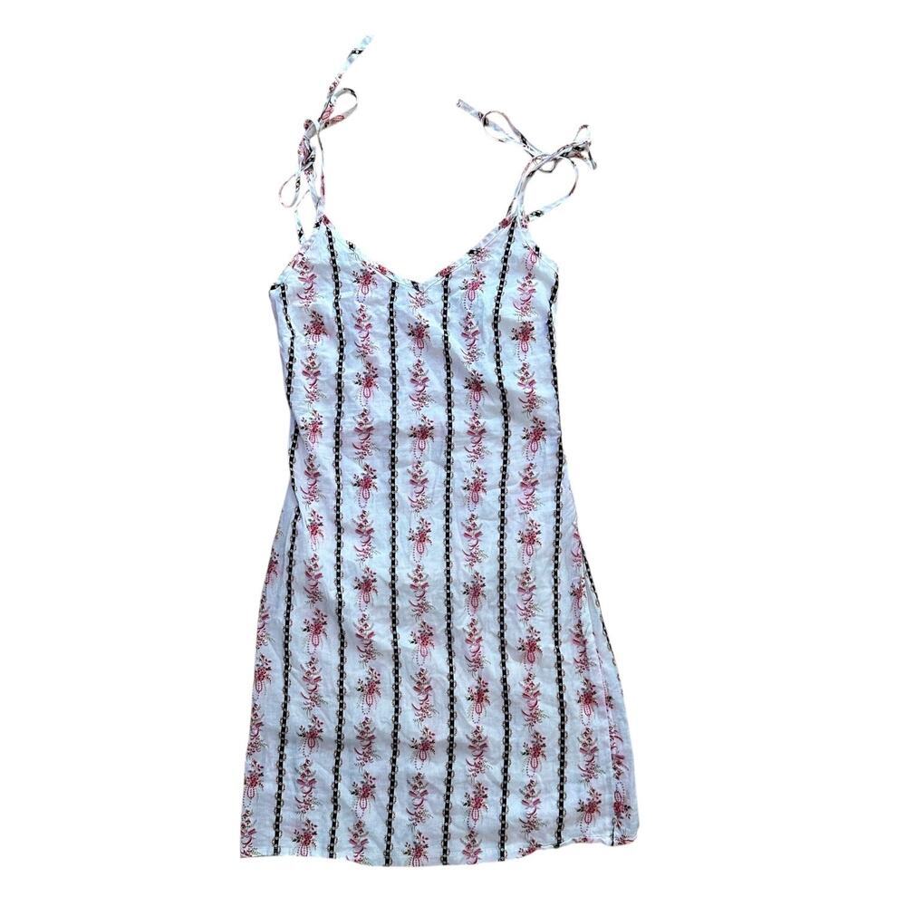 Delia’s Y2K Floral Tie-Strap Mini Dress | Cottagecore | Juniors S/M